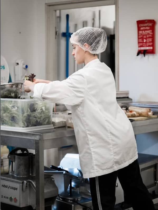 L'équipe du restaurant Les Saveurs du Grand Parc