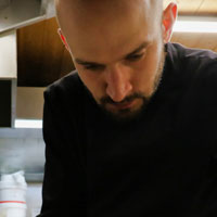 Portrait du chef cuisinier