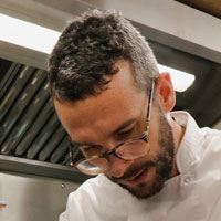 Portrait du chef cuisinier