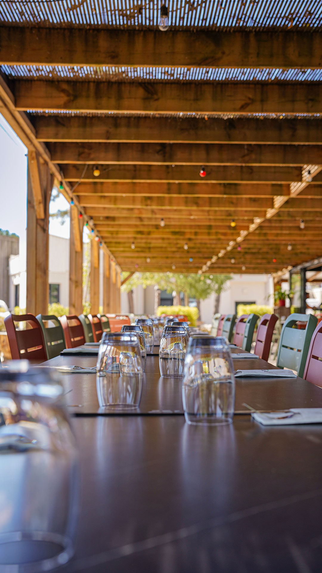 Intérieur du restaurant Les Saveurs du Grand Parc